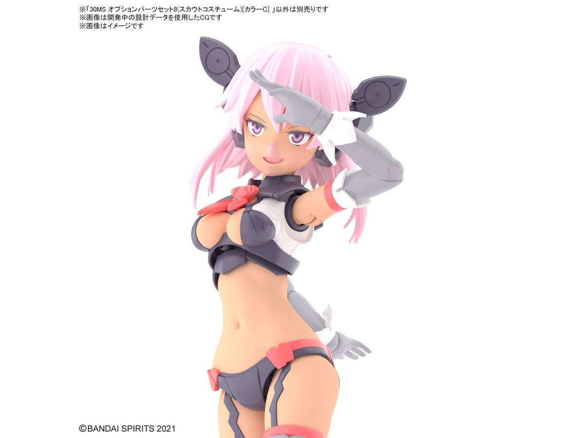 30MS OPTION PARTS SET 8 (SCOUT COSTUME) [COLOR C] | 4573102654328