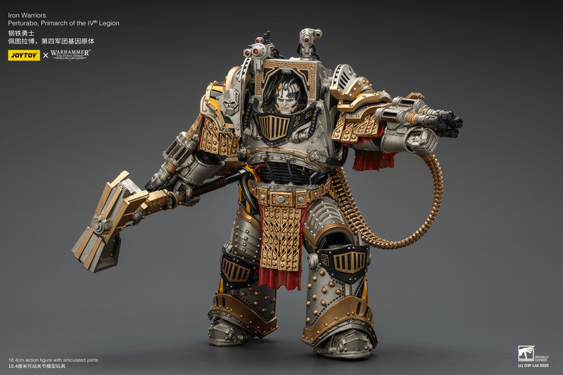 JOYTOY Iron Warriors Perturabo, Primarch of the lVth Legion | 6927054401819