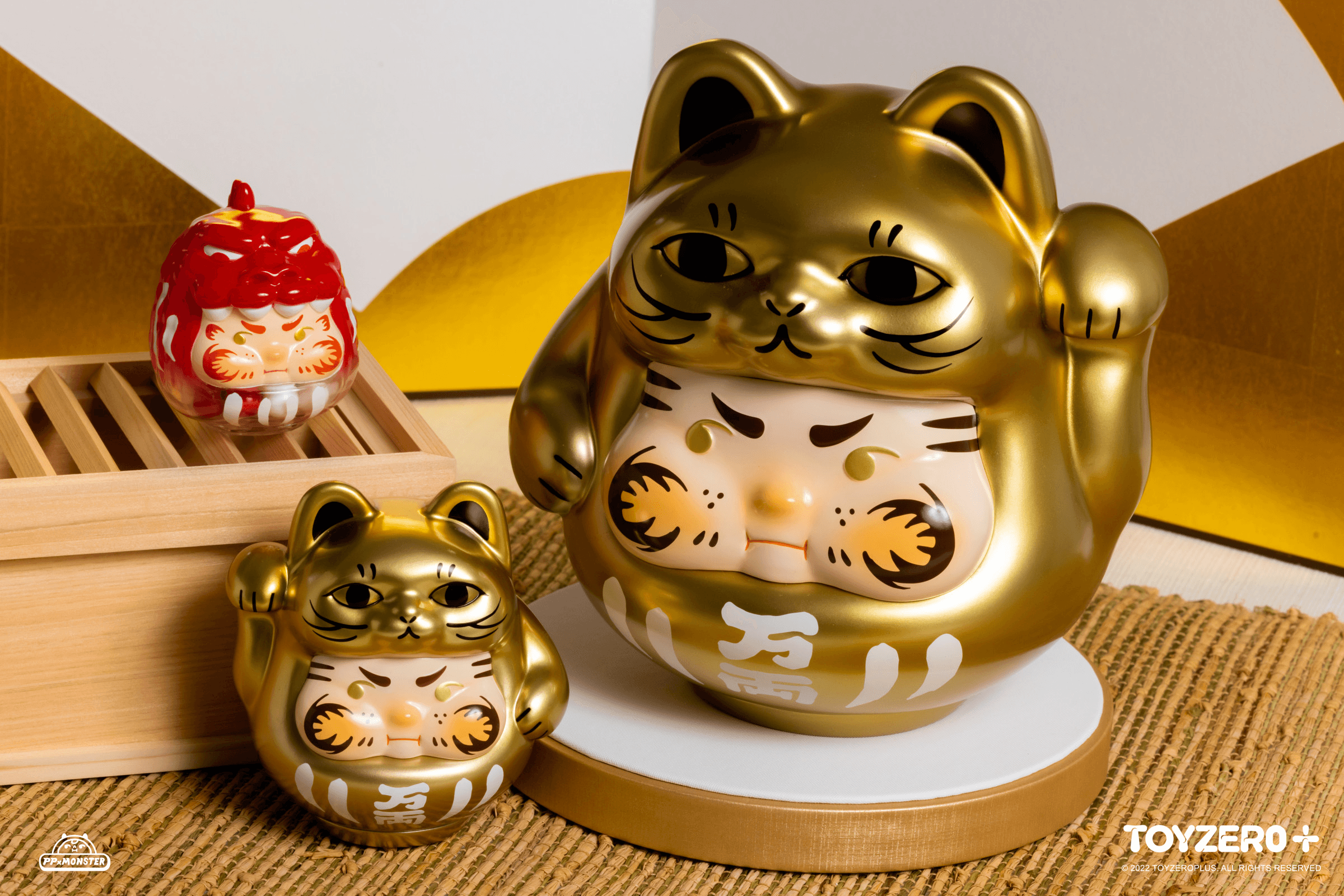 PP Lucky Cat Daruma (Golden cat edition) | 796548113301