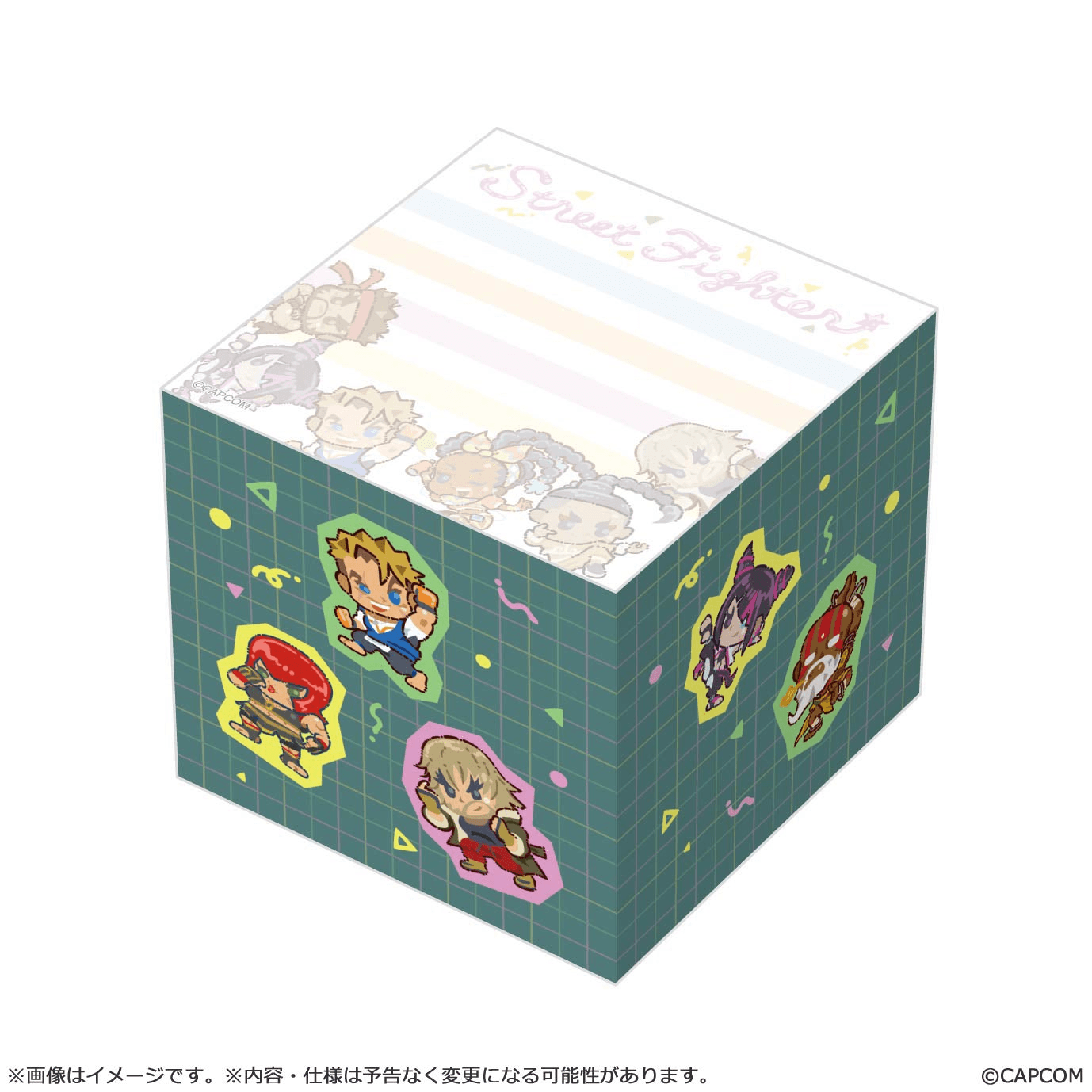 Street Fighter 6 Memo block CHIBI STYLE | 4976219139601