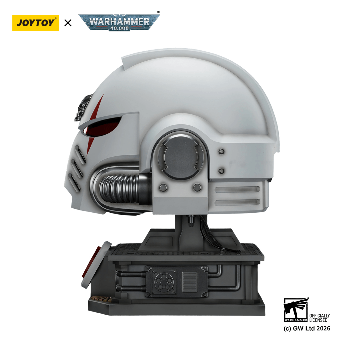 White Scars MkX Helmet&amp; Display Stand | 6927054404087