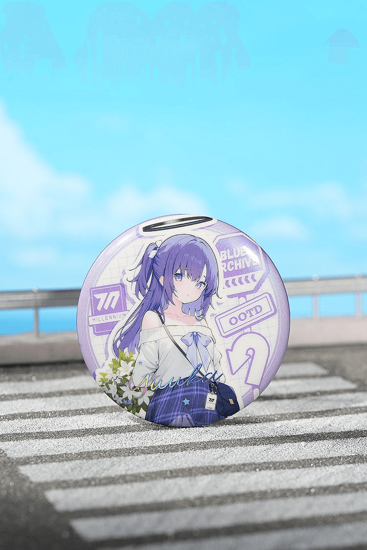 Blue Archive Holiday Saunter Series 75mm Badge (YUUKA) | 4571697184671