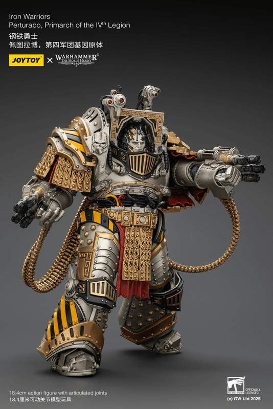 JOYTOY Iron Warriors Perturabo, Primarch of the lVth Legion | 6927054401819
