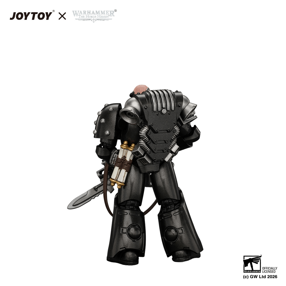 Iron Hands MkVI Tactical Sergeant with Bolter, Plasma Pistol & Power sword