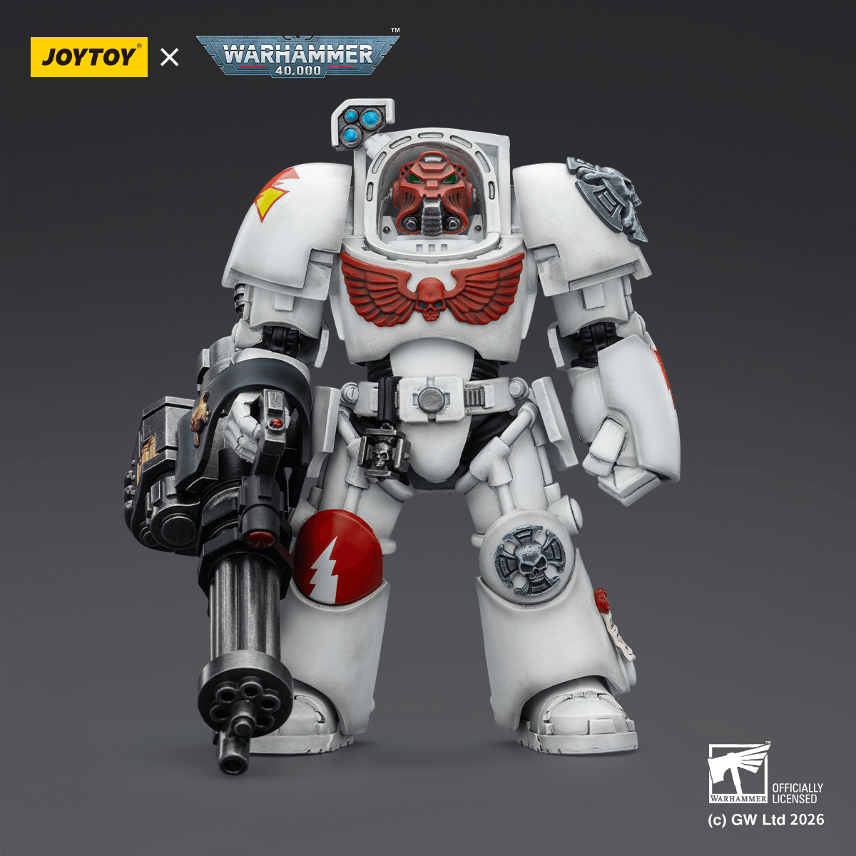 White Scars Terminator 3 with Power Fist and Assault Cannon | 6927054403202