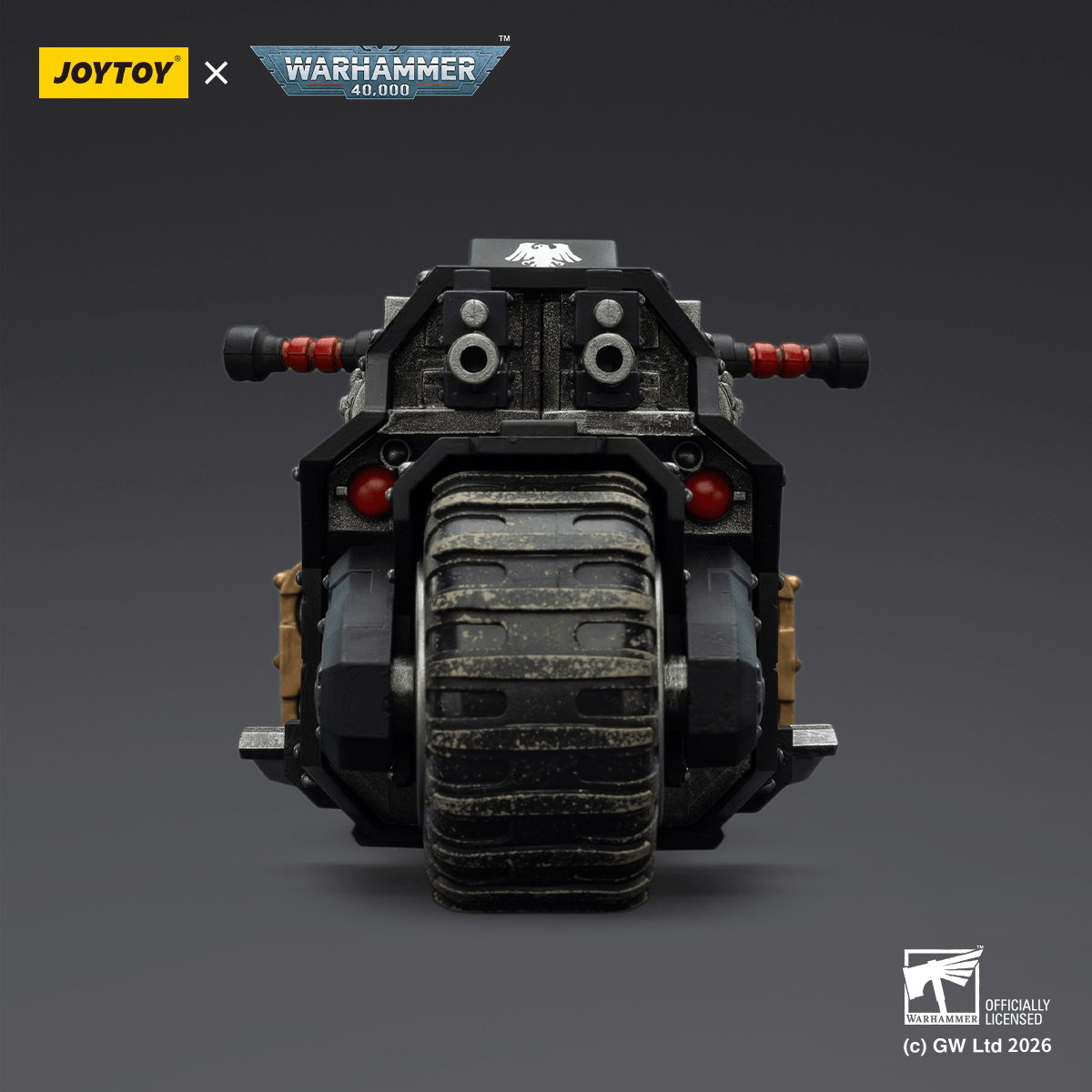Raven Guard Raider-pattern Combat Bike with twin-linked bolt rifles | 6927054403776