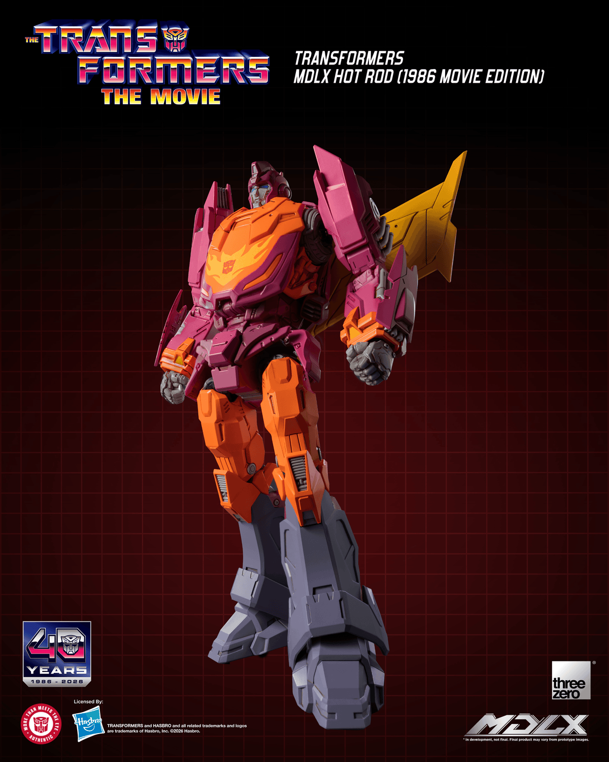 Transformers MDLX Hot Rod (1986 Movie Edition)