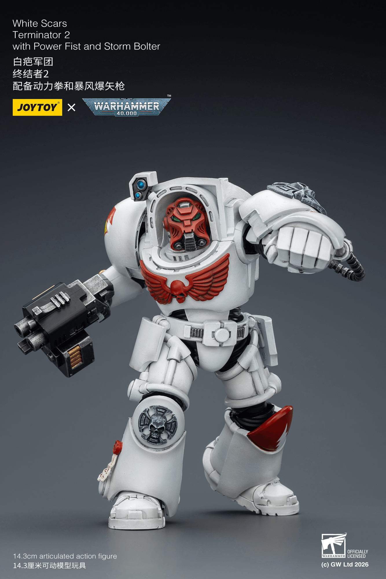 White Scars Terminator 2 with Power Fist and Storm Bolter | 6927054403196
