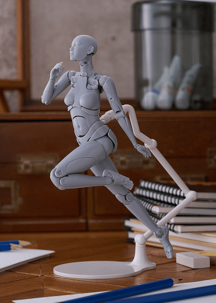 Nishimura Style Drawing Doll Olive Gray | 4545784070260