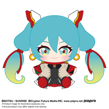 Hatsune Miku x Mobile Fighter G Gundam "Gundam x Hatsune Miku" Bandai Namco Nui Plush | 4571617934935