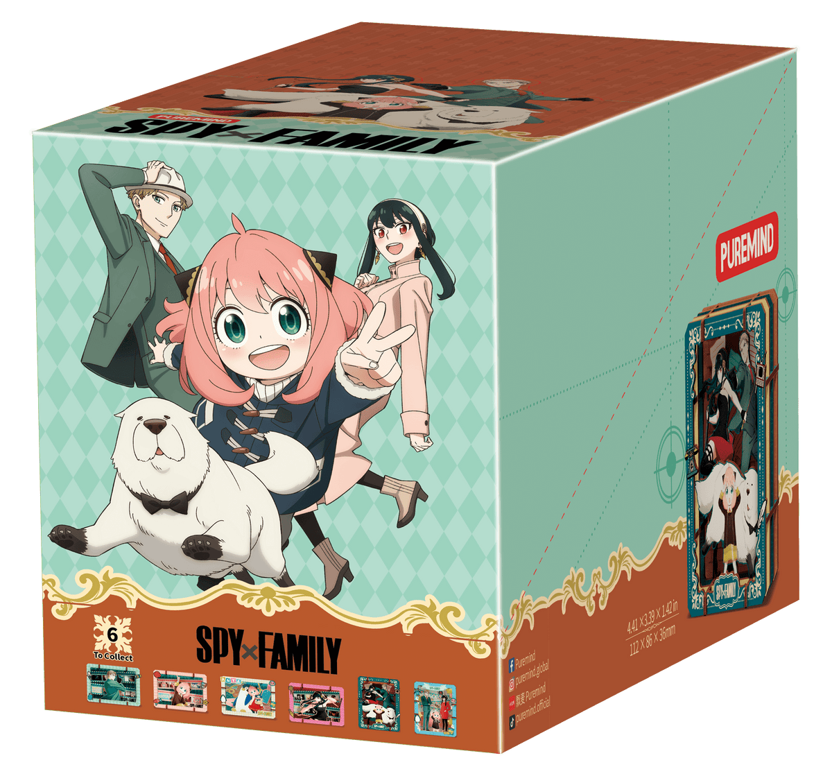 SPY×FAMILY - Family Mission - S (6 units/set) (Box of 6)