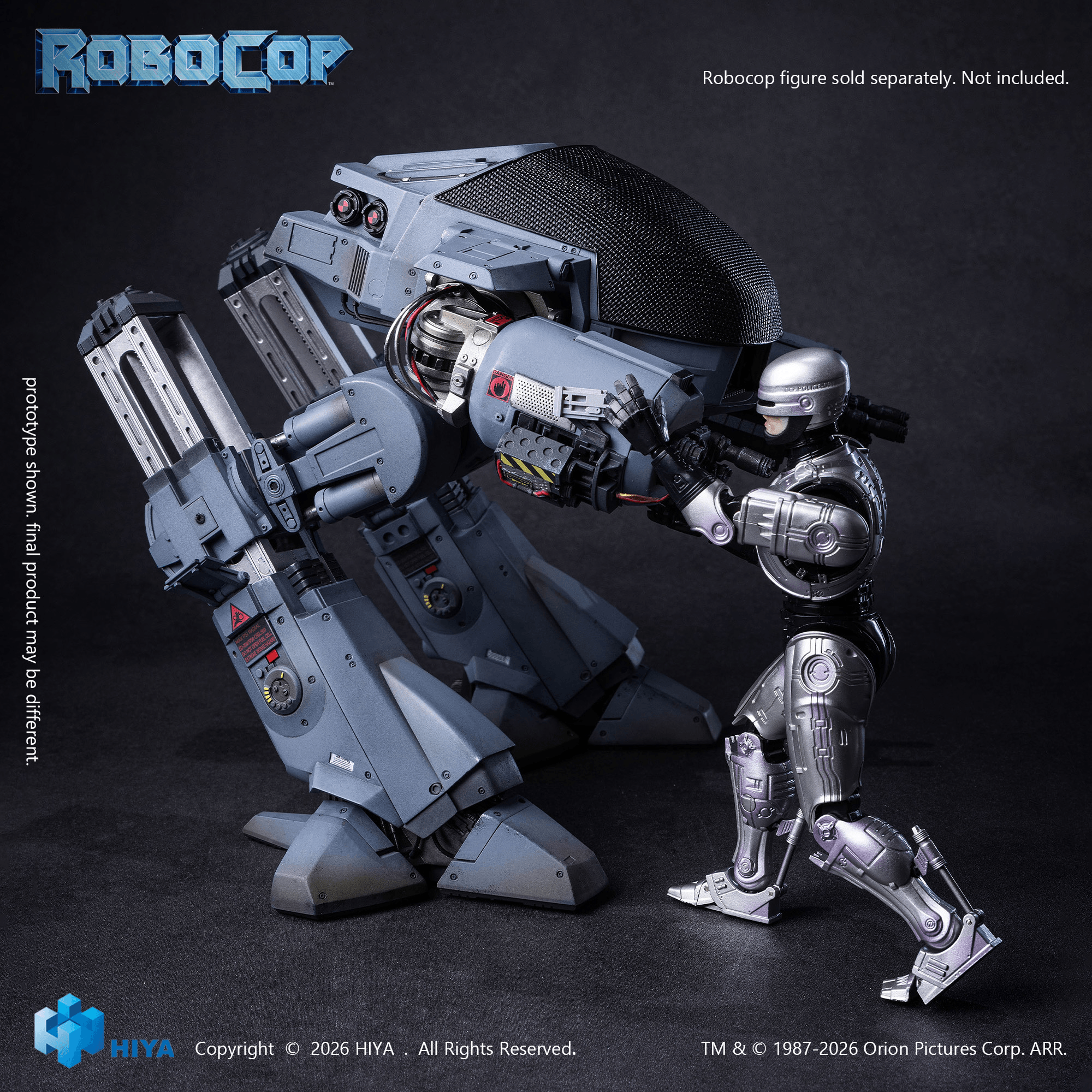1/12 Scale 6 Inch RoboCop ED-209 Action Figure | 6957534203916