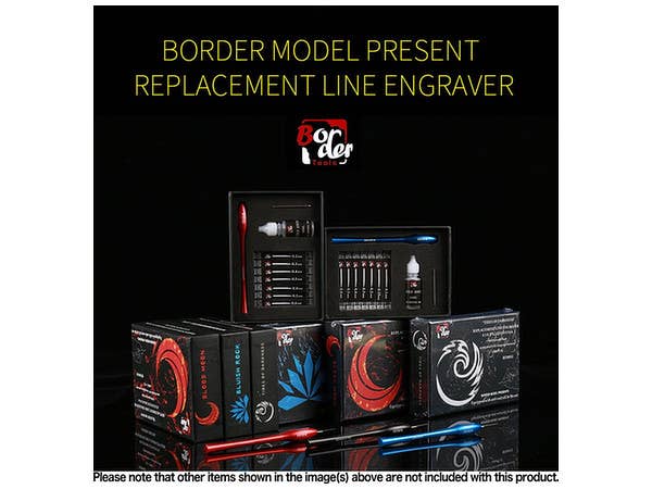 Border Model REPLACEMENT LINE ENGRAVER 'BLUISH ROCK'(BLUE) | 6971995740834