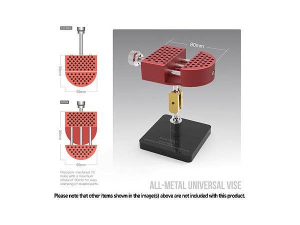 Border Model All-Metal Universal Vise Grey | 6971995749264