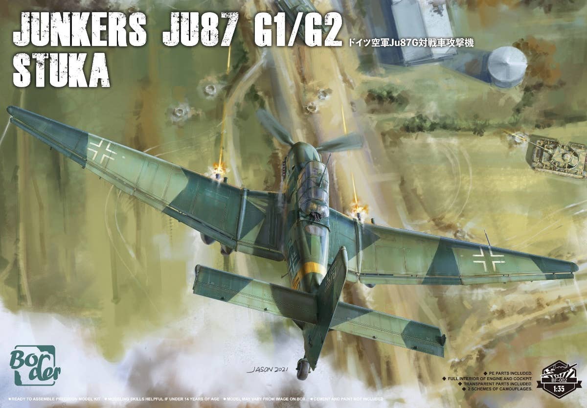 Border Model 1/35 JU87G Stuka | 6971995748021