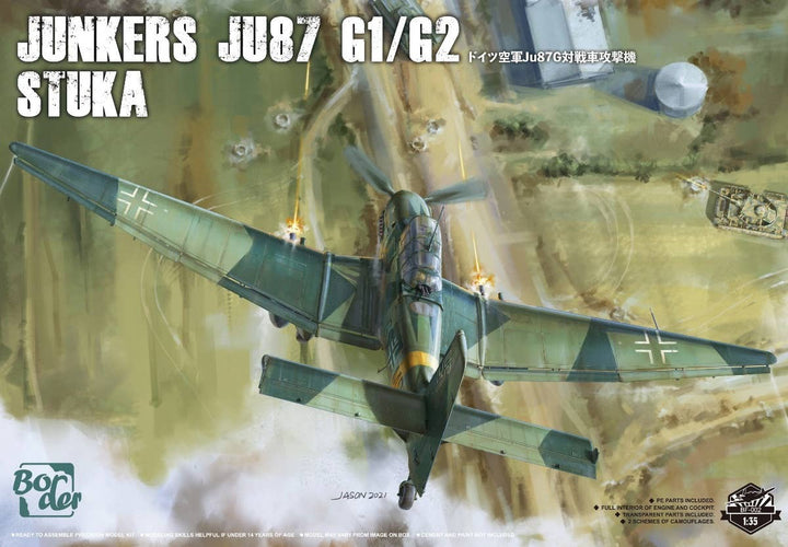 Border Model 1/35 JU87G Stuka | 6971995748021