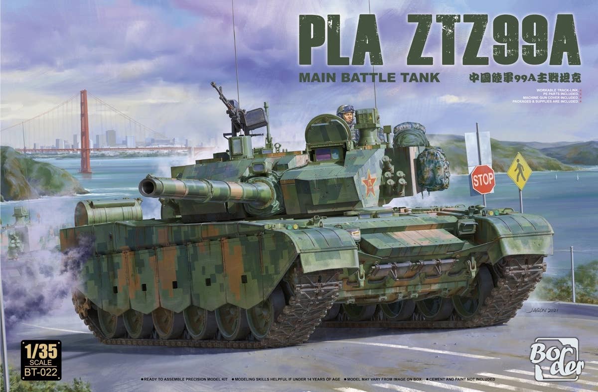 Border Model 1/35 PLA ZTZ99A Main Battle Tank | 6971995748182