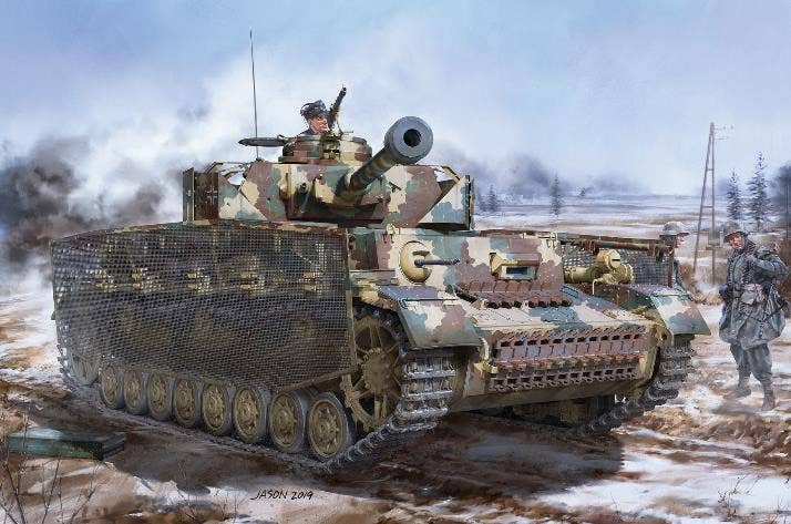 Border Model 1/35 PANZER IV J Last w/ workable tracks | 6971995741527