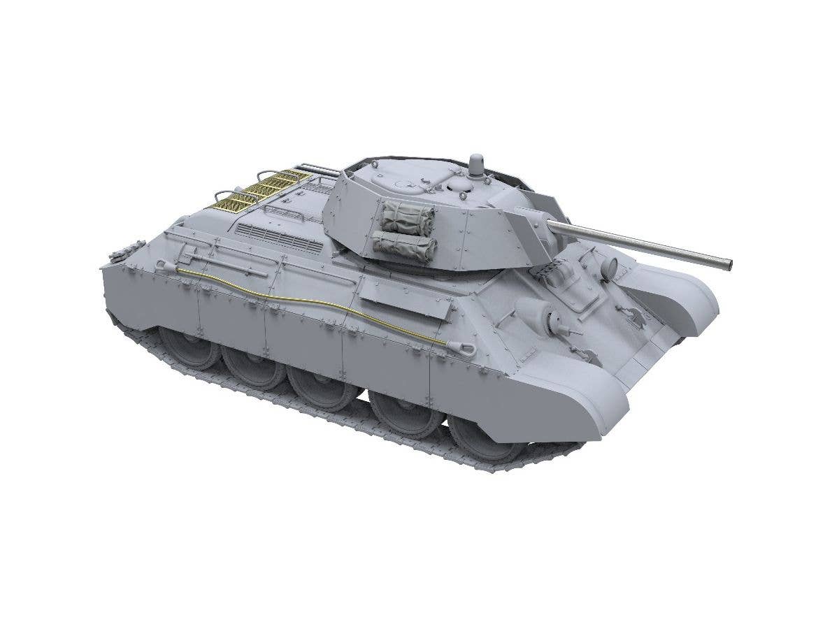 Border Model BORDER MODEL BT009 T-34 screened (type 1) &T-3476 | 6971995749806