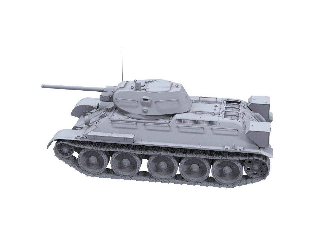 Border Model BORDER MODEL BT009 T-34 screened (type 1) &T-3476 | 6971995749806
