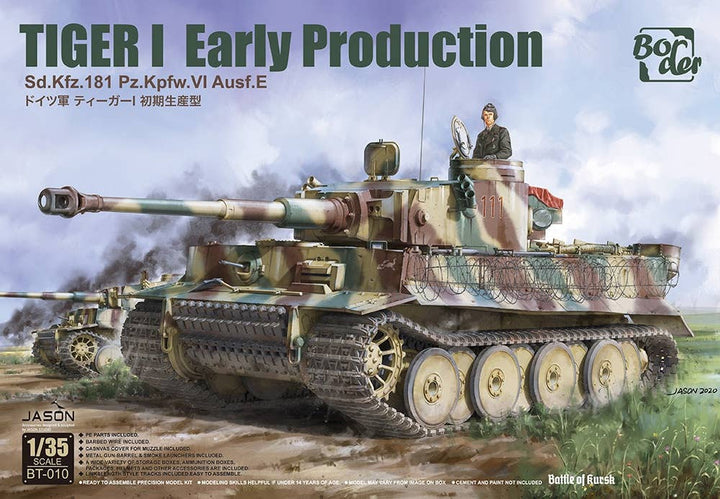 Border Model 1/35 Tiger I Battle Of Kursk Tank | 6971995749288
