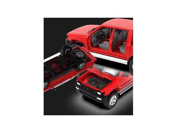 3R Model 1/72 Mid East four-door War pickup & DSHK (2 Trucks & 1 MG) | 6970888055048