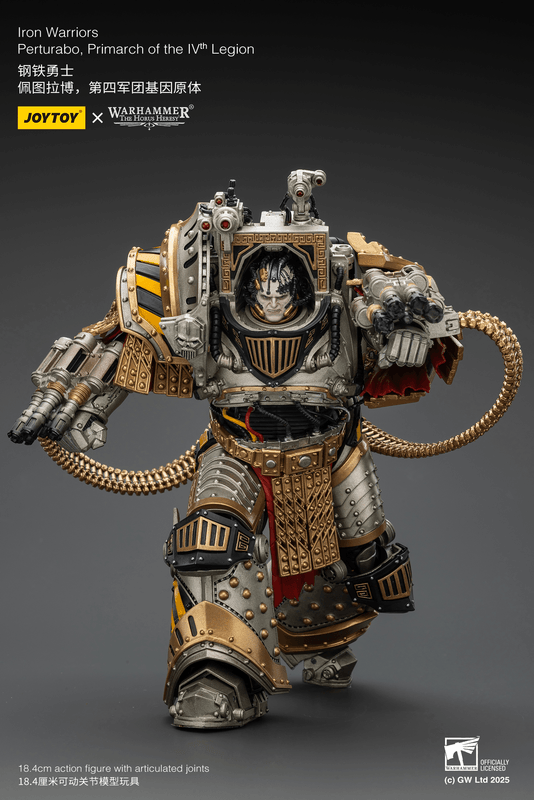 JOYTOY Iron Warriors Perturabo, Primarch of the lVth Legion | 6927054401819