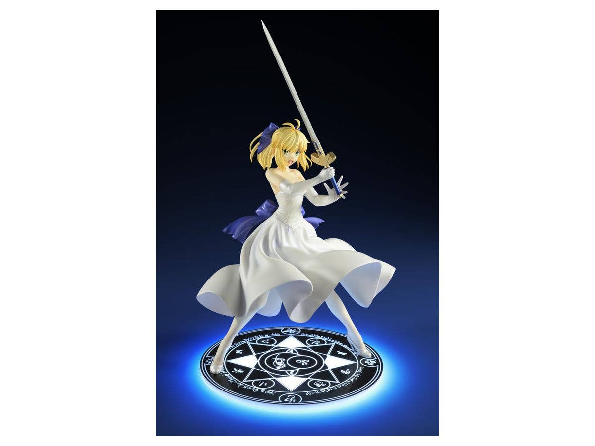 Fate/stay night Unlimited Blade Works Series Saber White Dress Renewal Ver. 1/8 Scale Figure | 4573347243394