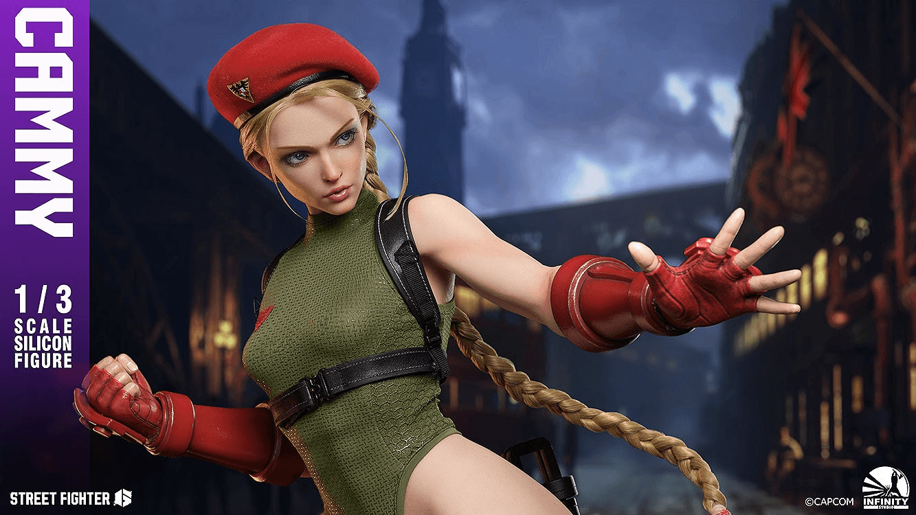 Infinity Studio Street Fighter 6 Cammy 1/3 Scale Silicone Action Figure