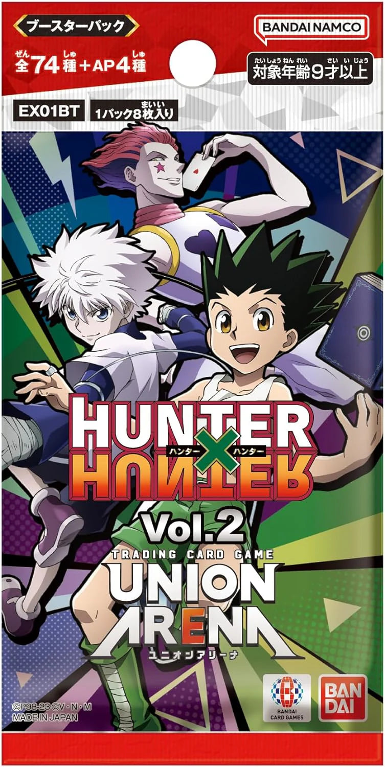 UNION ARENA HUNTER X HUNTER BOOSTER VOL. 2(810158833975)