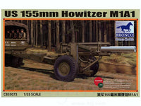 Bronco Models 1/35 US M1A1 155mm Howitzer WWII | 4544032681586
