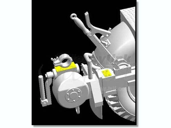 Bronco Models 1/35 German 2cm Flakvierling 38 w/ Sd.Ah.52 Carriage Trailer | 4544032678784