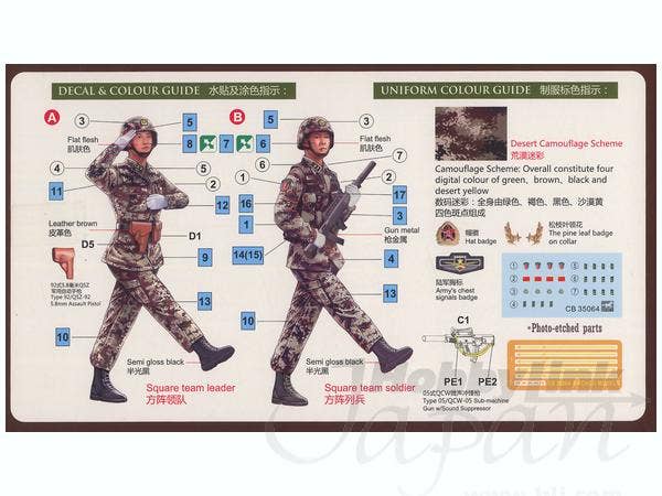 Bronco Models 1/35 PLA Special Force Soldier on Chinas 60th National Day Parade | 4544032680138