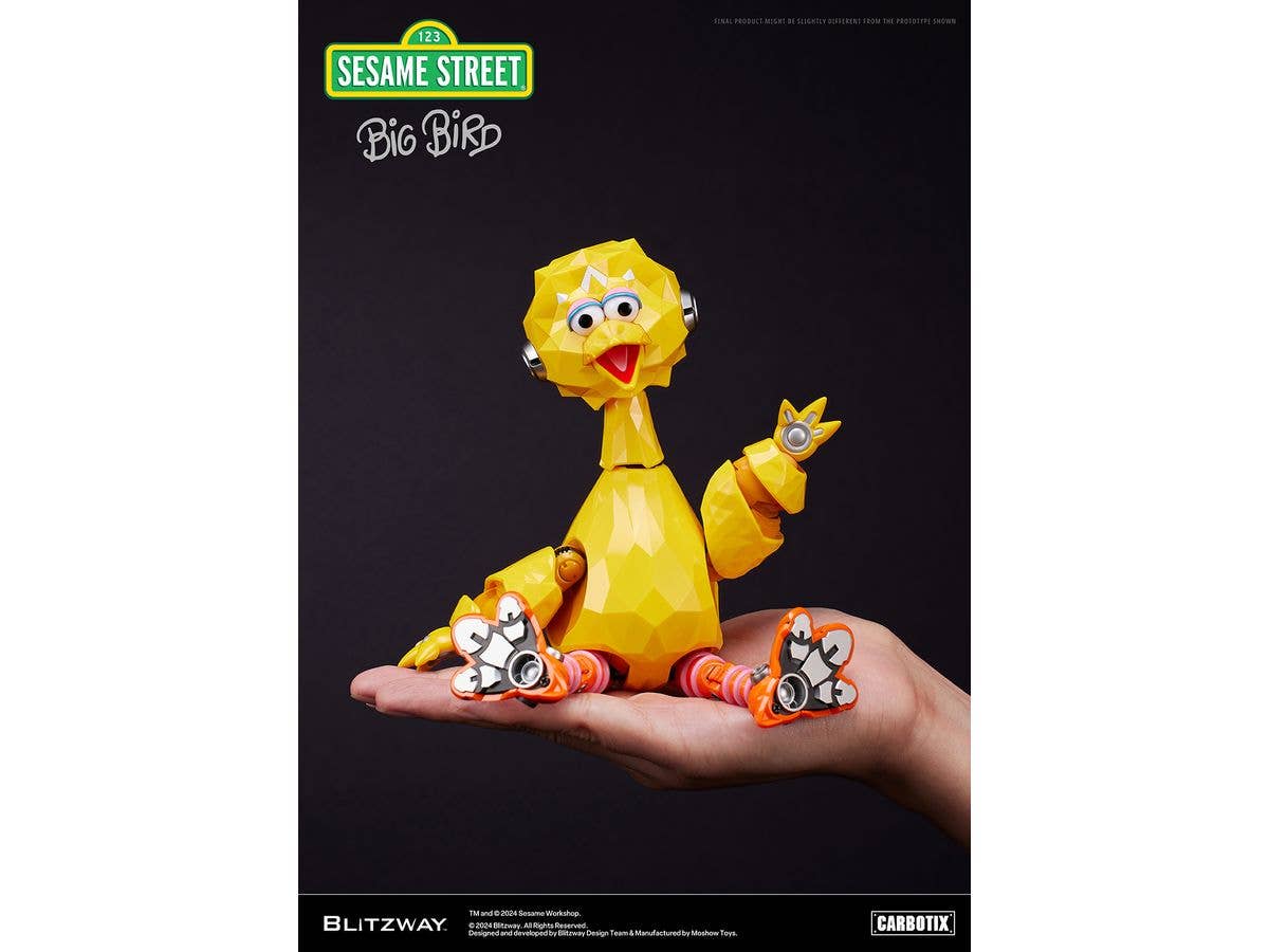 MOSHOW BLITZWAY x MOSHOWTOYS CARBOTIX Sesame Street BIG BIRD Figure | 8809321472341