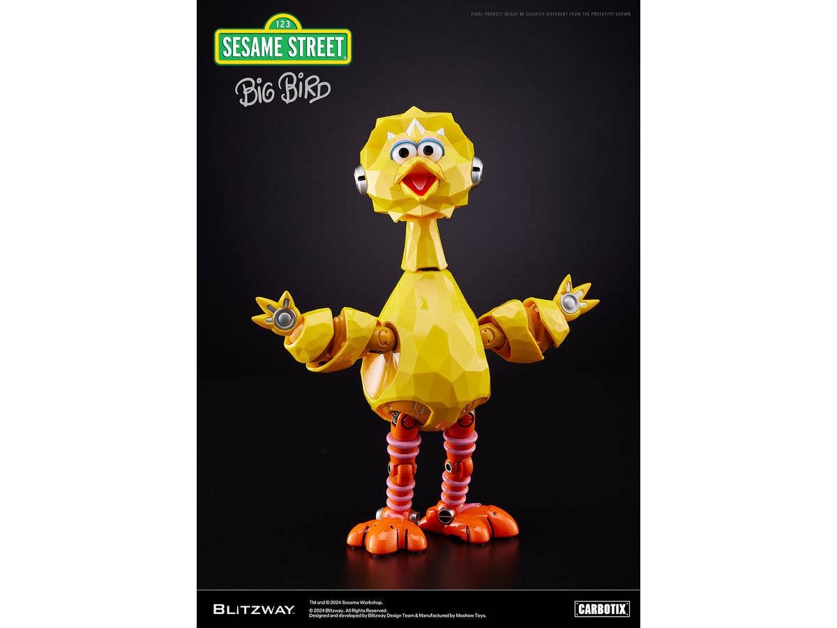 MOSHOW BLITZWAY x MOSHOWTOYS CARBOTIX Sesame Street BIG BIRD Figure | 8809321472341