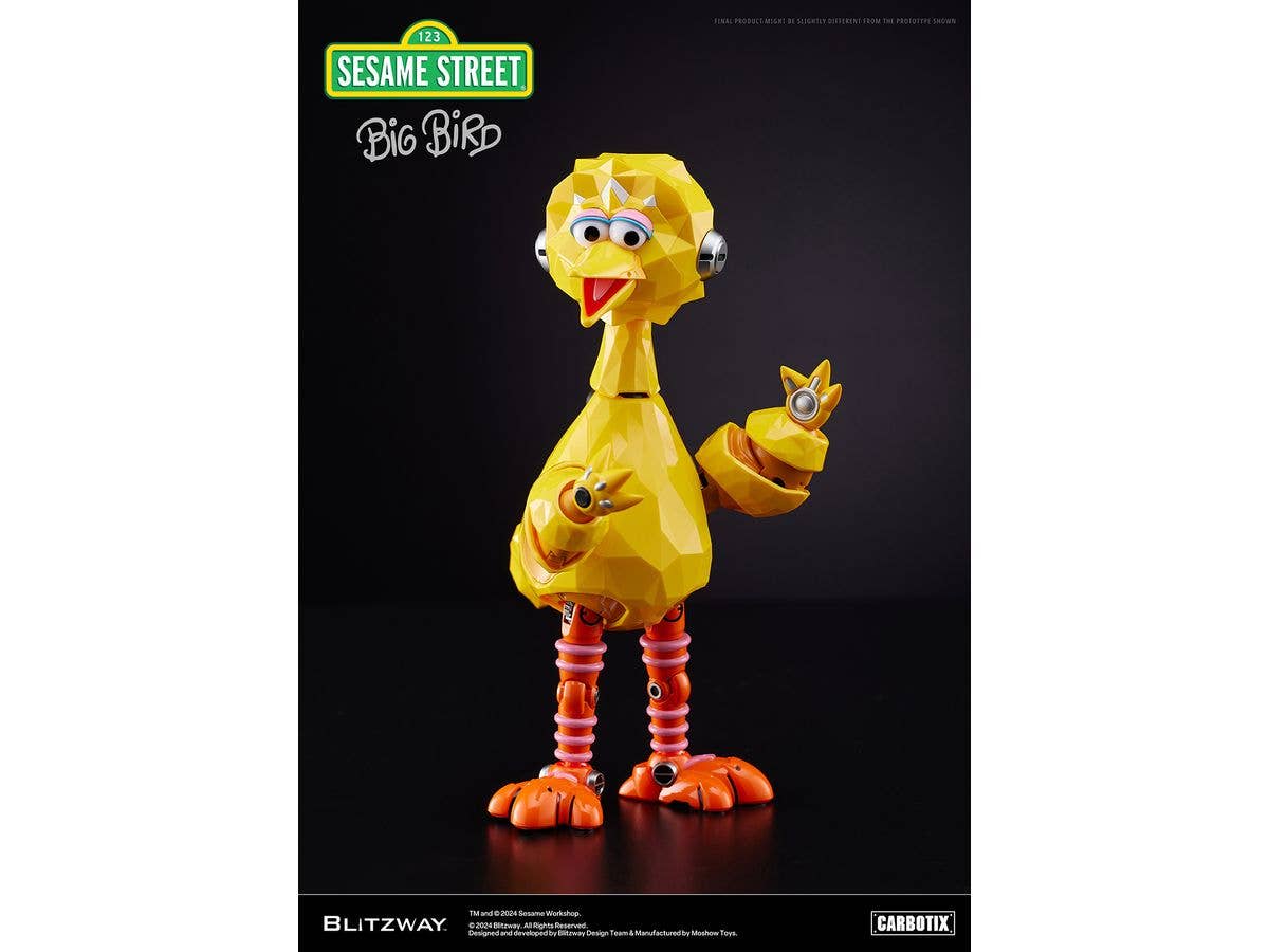 MOSHOW BLITZWAY x MOSHOWTOYS CARBOTIX Sesame Street BIG BIRD Figure | 8809321472341