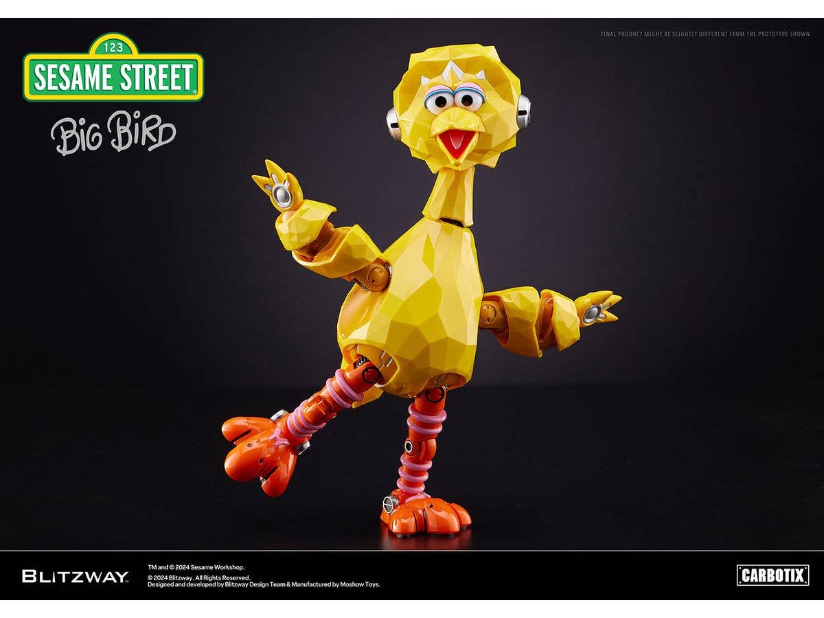 MOSHOW BLITZWAY x MOSHOWTOYS CARBOTIX Sesame Street BIG BIRD Figure | 8809321472341