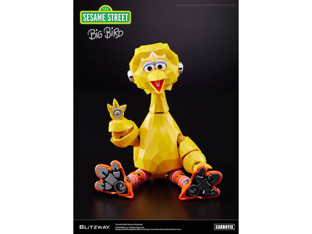 MOSHOW BLITZWAY x MOSHOWTOYS CARBOTIX Sesame Street BIG BIRD Figure | 8809321472341