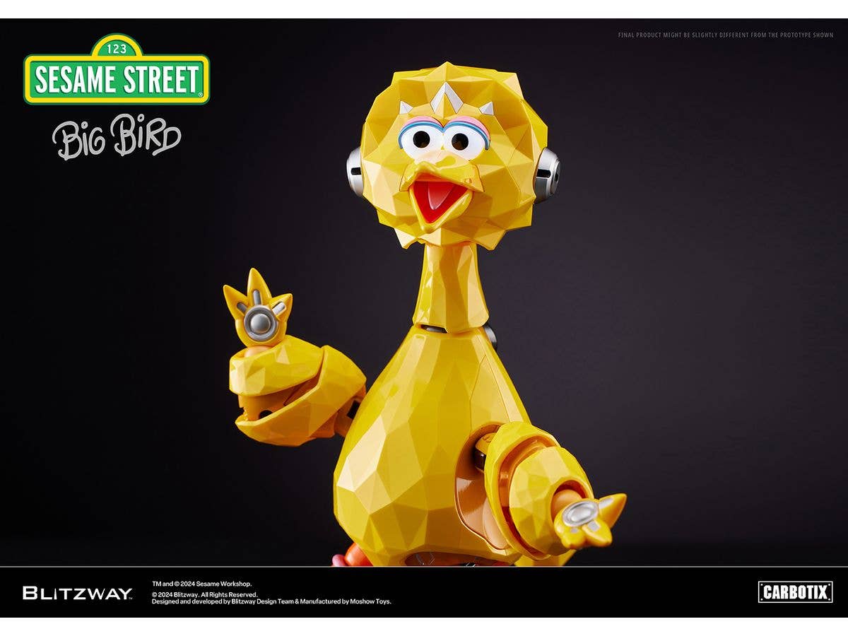 MOSHOW BLITZWAY x MOSHOWTOYS CARBOTIX Sesame Street BIG BIRD Figure | 8809321472341