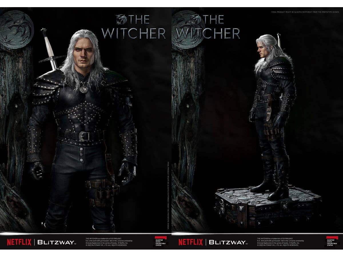 Blitzway 1/4 Scale Statue The Witcher 'Geralt of Rivia' "The Witcher" | 8809321479777