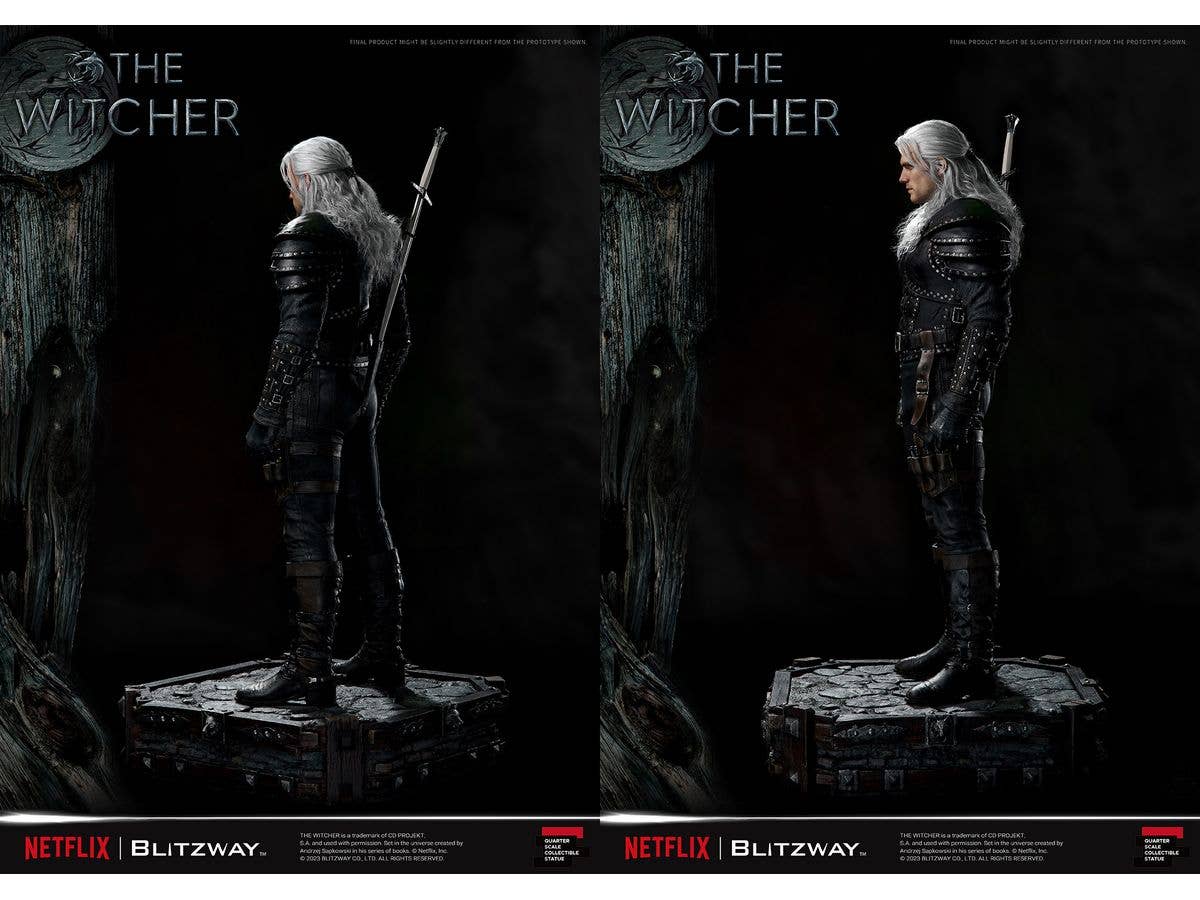 Blitzway 1/4 Scale Statue The Witcher 'Geralt of Rivia' "The Witcher" | 8809321479777
