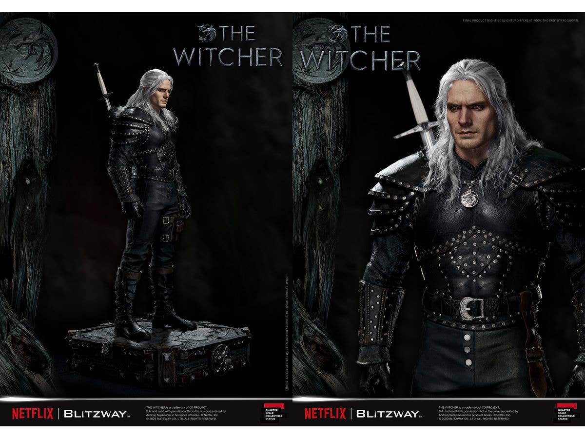 Blitzway 1/4 Scale Statue The Witcher 'Geralt of Rivia' "The Witcher" | 8809321479777