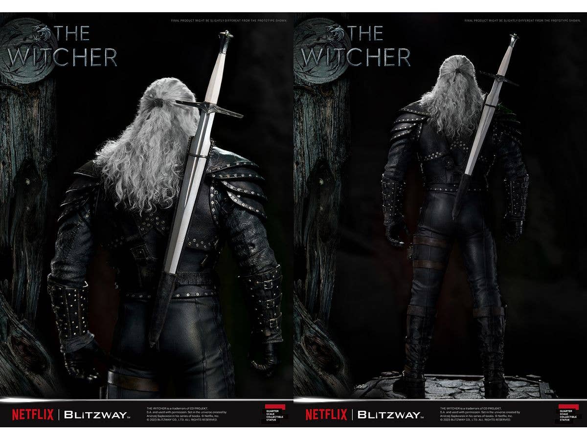 Blitzway 1/4 Scale Statue The Witcher 'Geralt of Rivia' "The Witcher" | 8809321479777