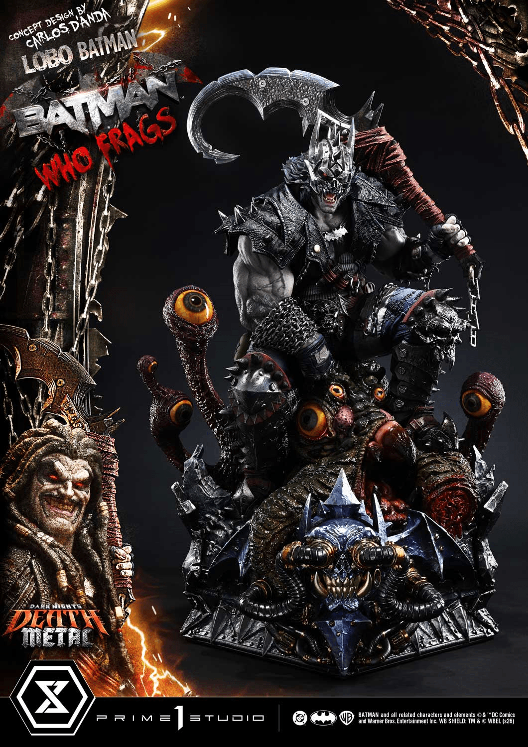 Museum Masterline Dark Nights: Death Metal (Comics) Lobo Batman: Batman Who Frags (Concept design by Carlos D'Anda)