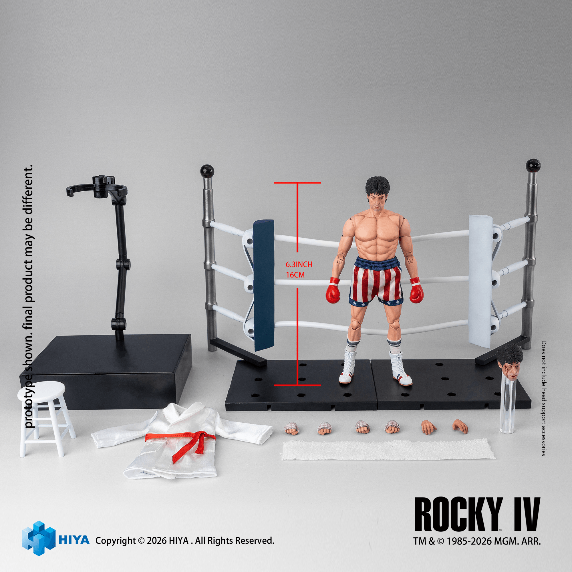 1/12 Scale 6.3 Inch Rocky IV Rocky Boxer Version Action Figure | 6957534205118
