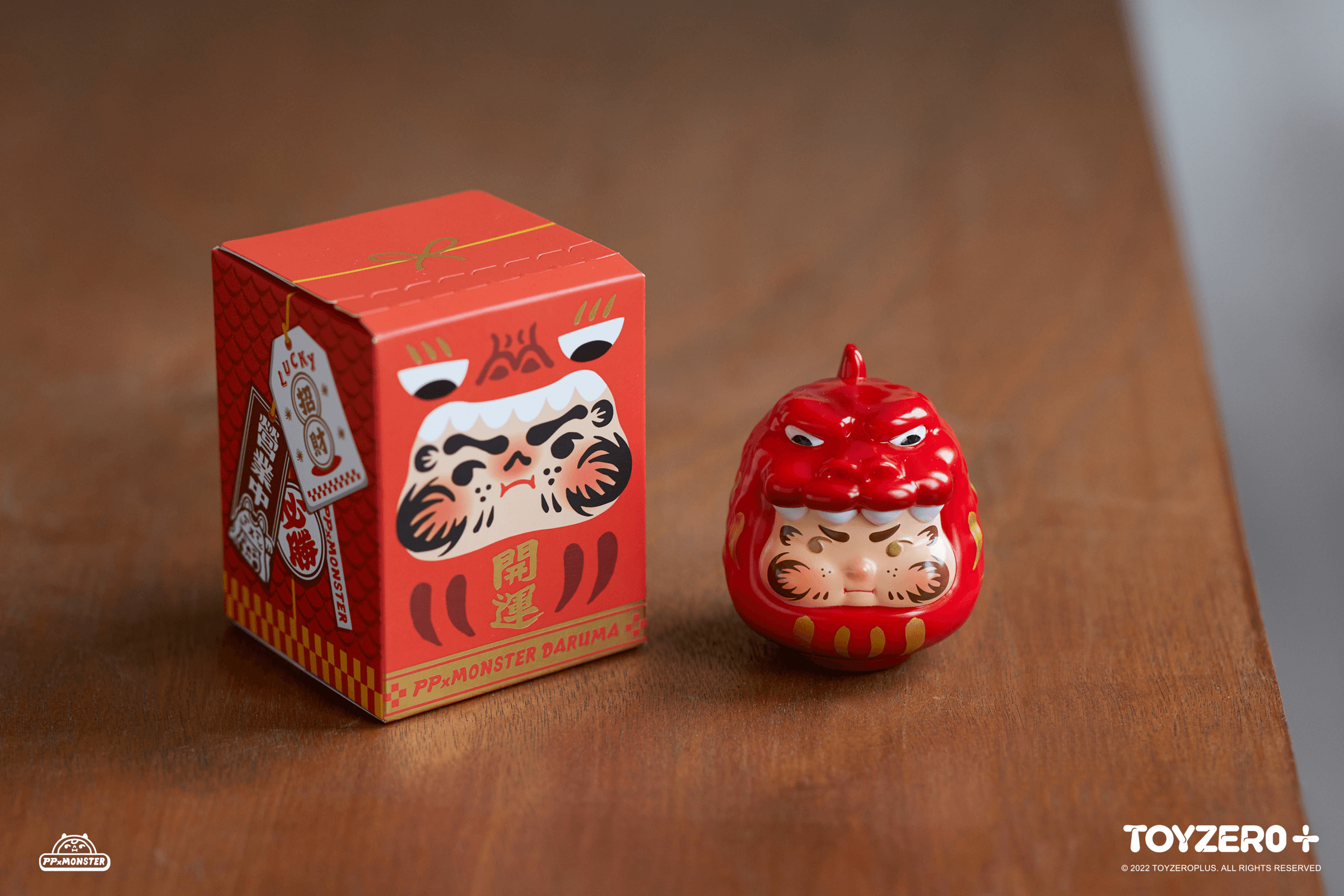 PP X MONSTER Lucky Daruma Blind Box (Box of 6)