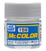 Mr Hobby Mr. Color 159 - Super Silver (Metallic/Car) | 4973028717181