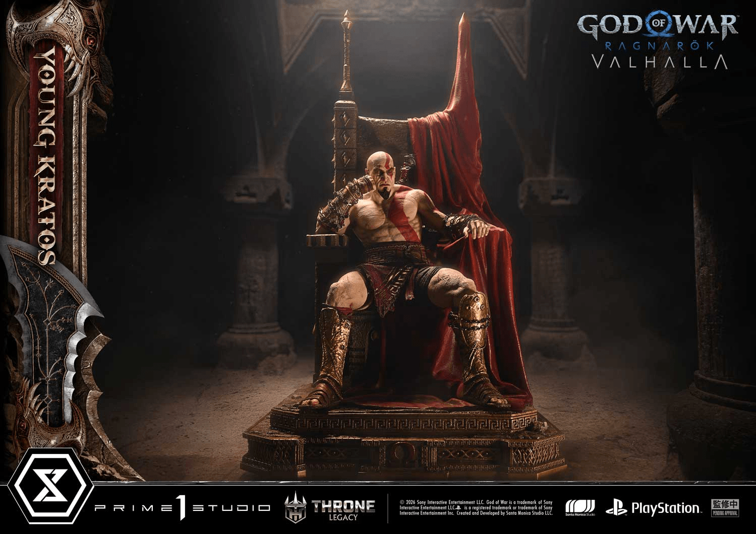 Throne Legacy God of War: Ragnarok Young Kratos | 4582647123404
