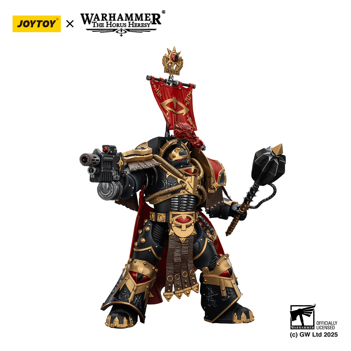 Sons of Horus Legion Cataphractii Praetor with Combi-Melta and Power Maul | 6927054402441