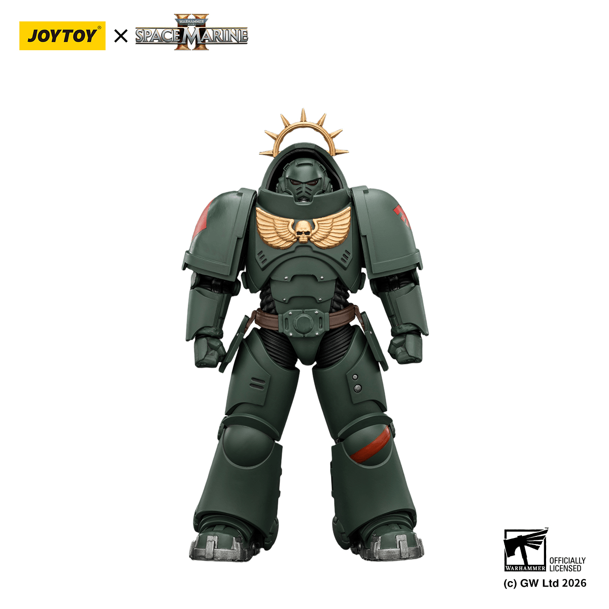 Game Edition Dark Angels Heavy Intercessor with Heavy Bolt Rifle and Bolt Pistol | 6927054403684